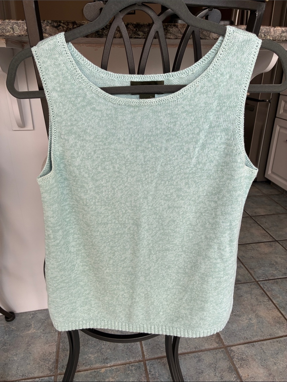 Eddie Bauer Sage Knit Sleeveless Tank